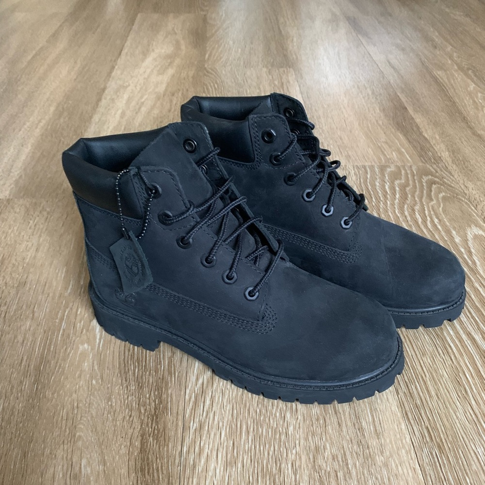 Black Timberlands Boots
